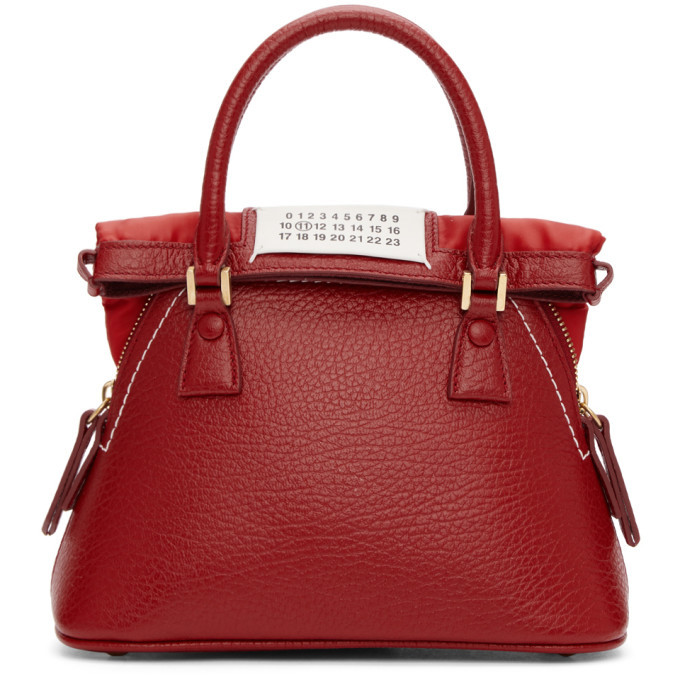 Maison Margiela Red Small 5AC Bag Maison Margiela