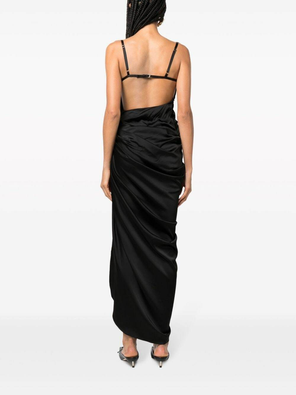 JACQUEMUS - La Saudade Longue Brodée Dress Jacquemus