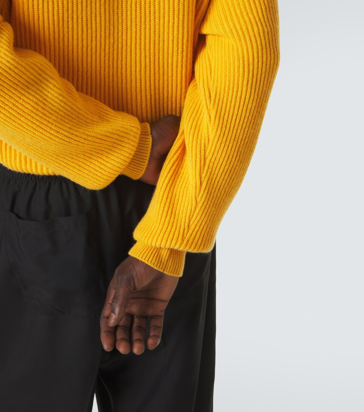 Umit Benan Diana cashmere polo sweater