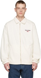 Polo Ralph Lauren Off-White Vintage Fleece Jacket