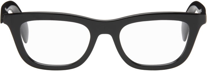 Photo: Gucci Black Rectangular Glasses