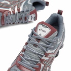 Asics Gel-Quantum Kinetic Sneakers in Sheet Rock/Dark Cherry