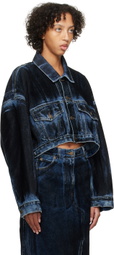 DARKPARK Blue & Black Gigi Denim Jacket