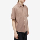 Lady White Co. Men's Pique Work Shirt in Dried Rose