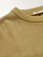 11.11/eleven eleven - Ribbed Cable-Knit Merino Wool Sweater - Yellow