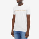 Calvin Klein Men's Institutional Logo T-Shirt in Bright White