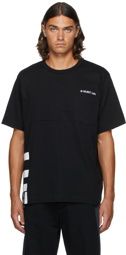 Helmut Lang Black Patchwork T-Shirt