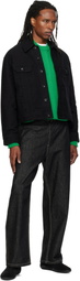 Studio Nicholson Black Cropped Jacket