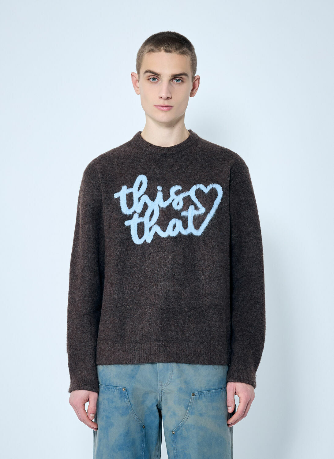 thisisneverthat® Heart Logo Knit Sweater