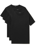 Paul Smith - Three-Pack Cotton-Jersey T-Shirts - Black