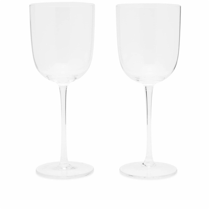 Photo: Ferm Living Host Red Wine Glasses - Set of 2 in Clear