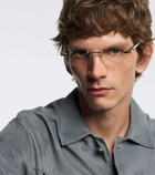Cartier Eyewear Collection Signature C de Cartier rectangular glasses