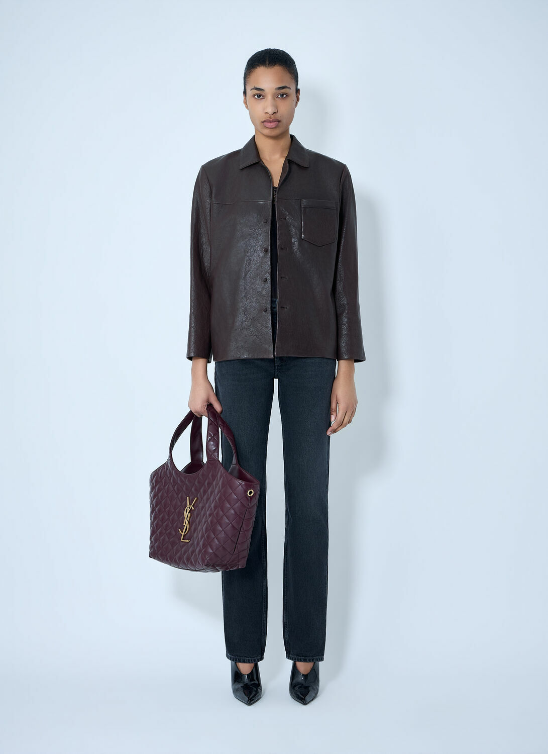 Saint Laurent Leather Jacket