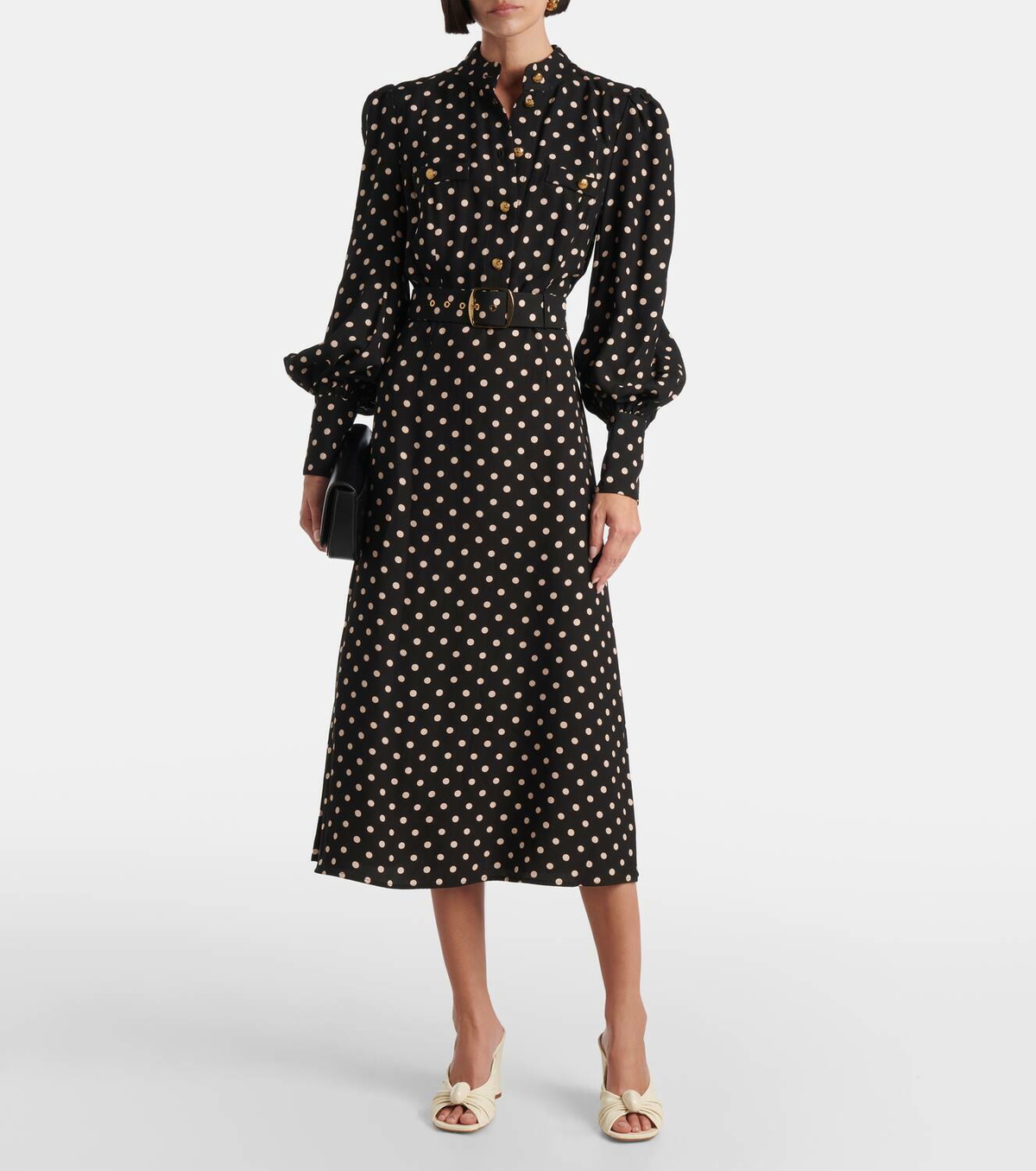 Zimmermann Gleam 85 leather mules Zimmermann