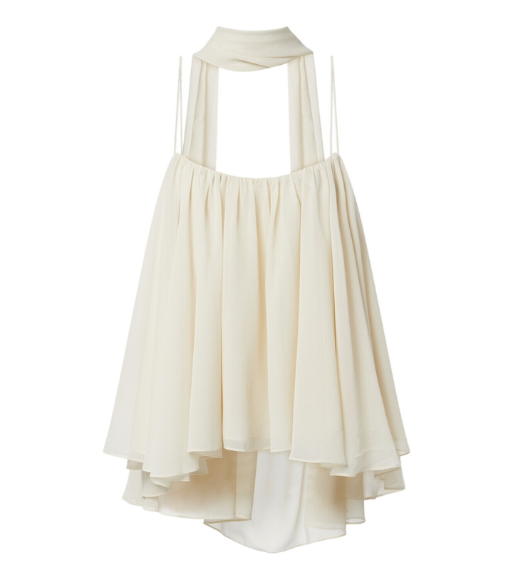 Photo: De La Vali Agapito georgette top