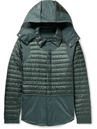 MONCLER GENIUS - 5 Moncler Craig Green Chrysemys Panelled Quilted Nylon Hooded Down Jacket - Green