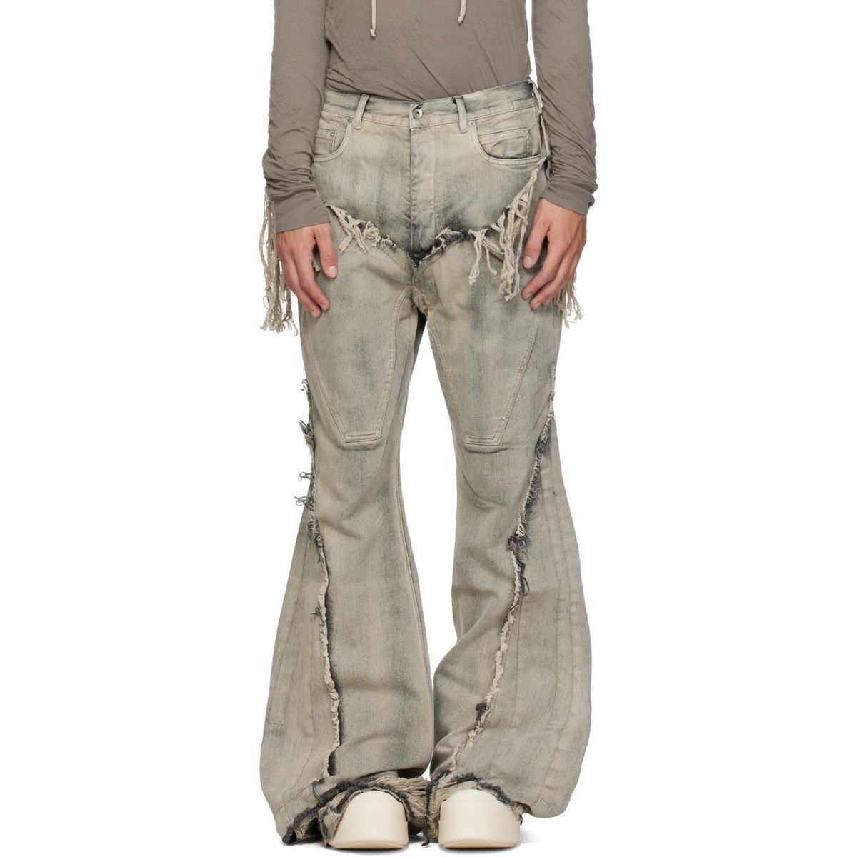 Rick Owens DRKSHDW Black Jim Cut Jeans Rick Owens Drkshdw