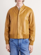 Givenchy - Leather Blouson Jacket - Brown