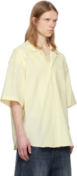 Juun.J Off-White Linen Shirt