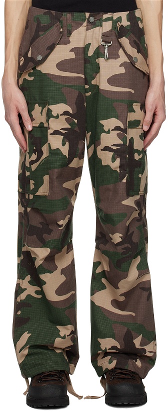 Photo: Reese Cooper Khaki Camouflage Cargo Pants