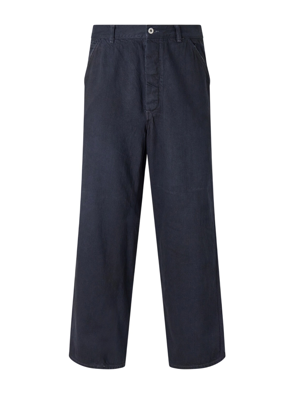 A.PRESSE - Straight-Leg Pleated Wool-Gabardine Trousers - Black A