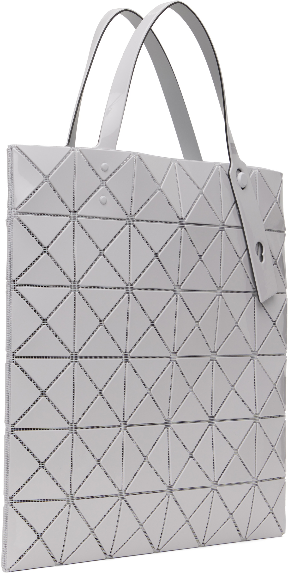 BAO BAO ISSEY MIYAKE Off-White Lucent One-Tone Tote Bao Bao Issey