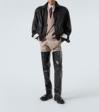 Saint Laurent Joe leather over-the-knee boots