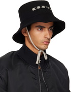 Rick Owens DRKSHDW Black Concordians Gilligan Hat