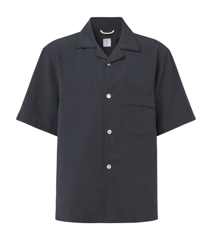 Photo: Eleventy Oversized bowling shirt