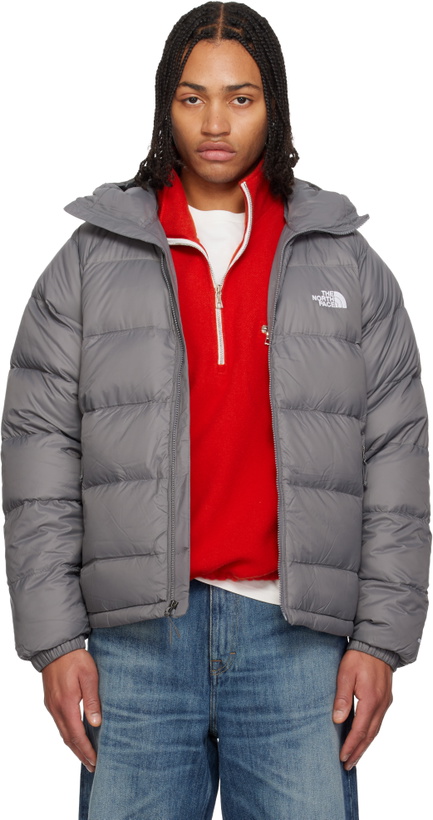 Photo: The North Face Gray Hydrenalite Hooded Down Jacket
