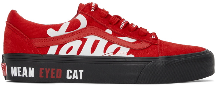 Photo: Vans Red Patta Edition Vault 'Mean Eyed Cat' Old Skool Sneakers