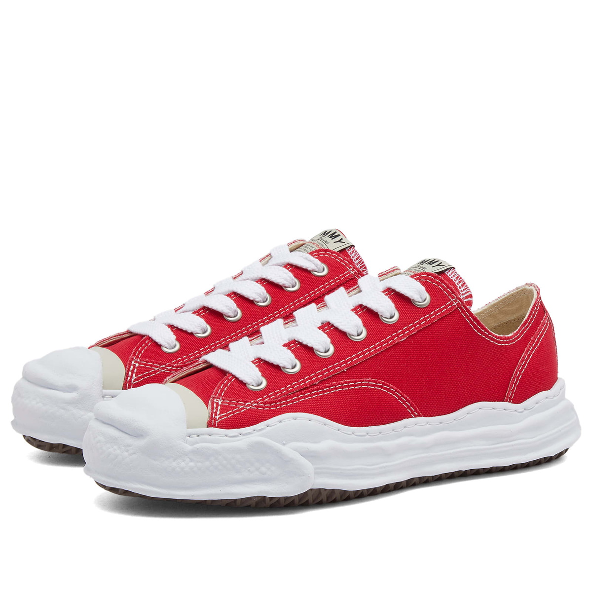 【hanagara】MAISON MIHARA YASUHIRO Maison MIHARA YASUHIRO Hank Original Low Sneaker in Red