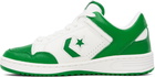 Converse Green & Off-White Weapon Low Top Sneakers