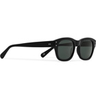 Moscot - Nebb D-Frame Acetate Sunglasses - Black