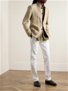 Massimo Alba - Gstaad Linen-Canvas Jacket - Neutrals