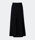 Lisa Yang Torie cashmere midi skirt