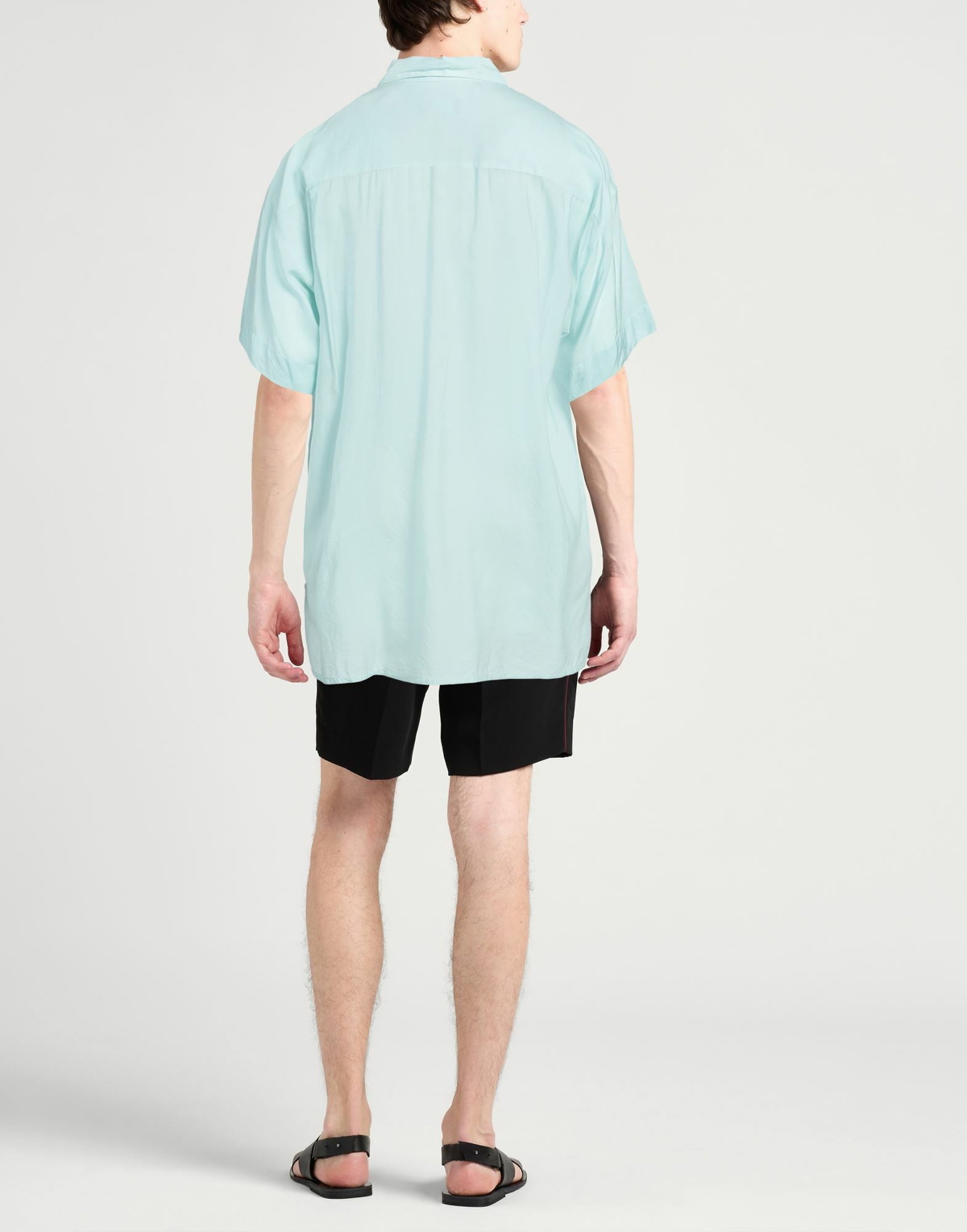 Giorgio Armani Mens Shirt Turquoise
