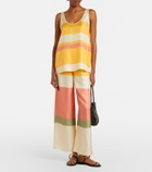 Eres Lollipop silk twill wide-leg pants