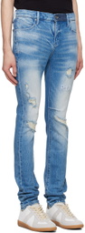 RTA Blue Clayton Skinny Jeans