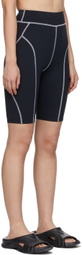 BONBOM Black Seam Bike Shorts