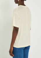 Another Tomorrow Boy Jersey T-shirt White
