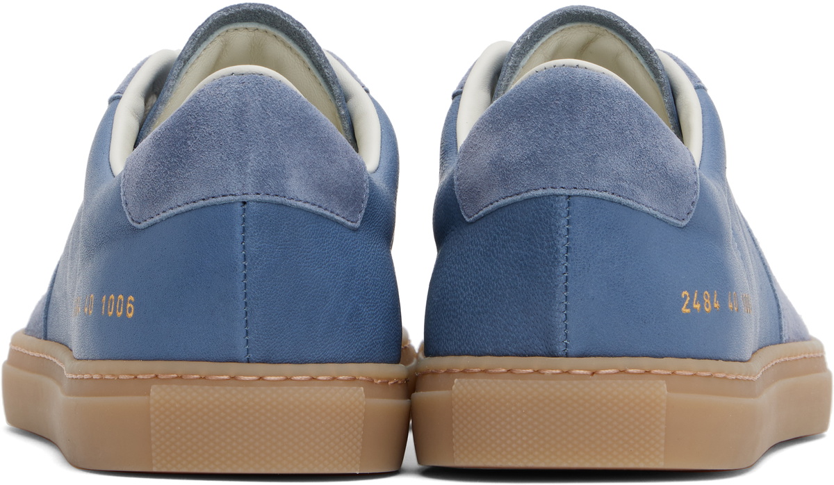 Common Projects Blue BBall Duo Slim Sneakers Common Projects