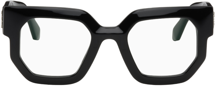 Photo: Off-White Black Blue Block Style 14 Glasses