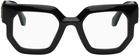 Off-White Black Blue Block Style 14 Glasses