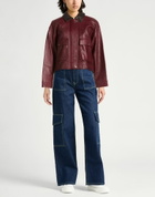 Rag & Bone Womens Jacket Burgundy