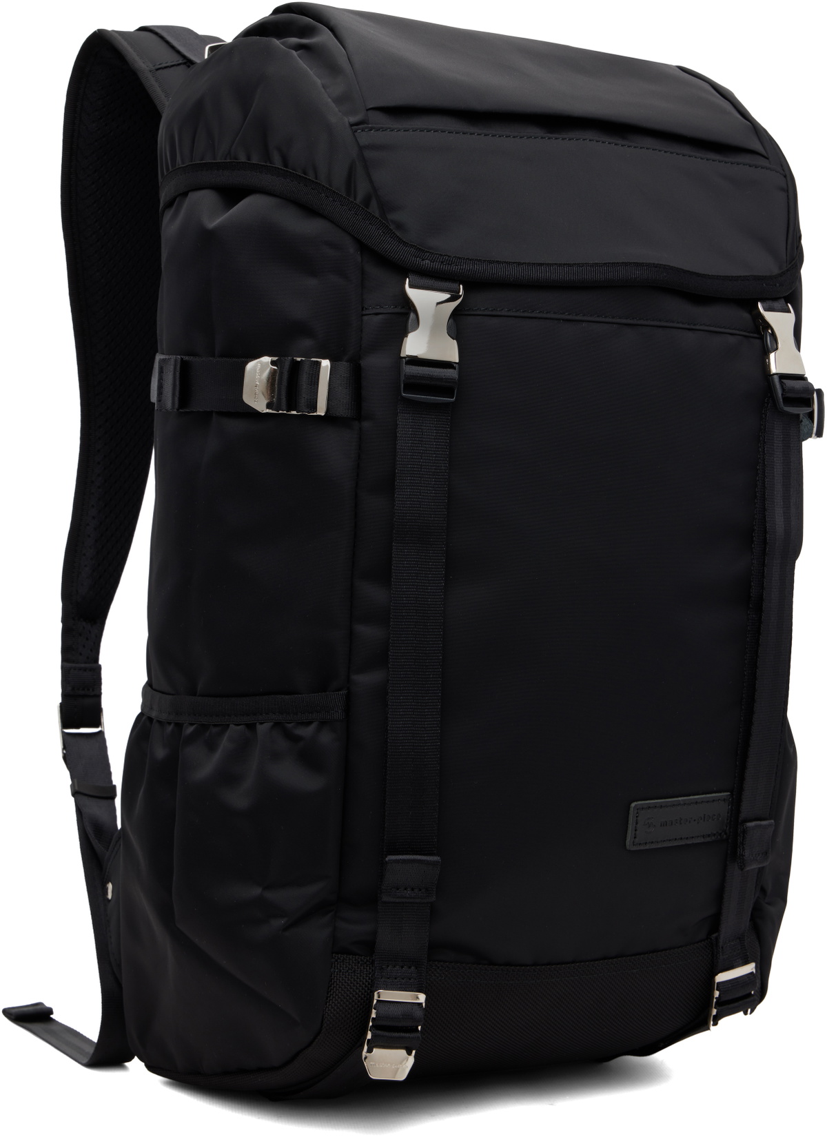 master-piece Black Lightning Flap Backpack