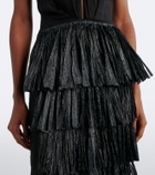 Johanna Ortiz Embellished linen dress