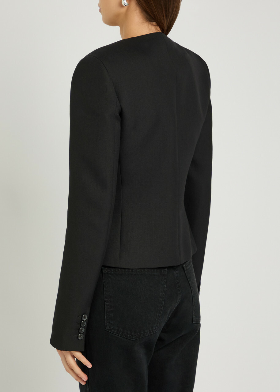 Khaite Nara Wool Jacket Black