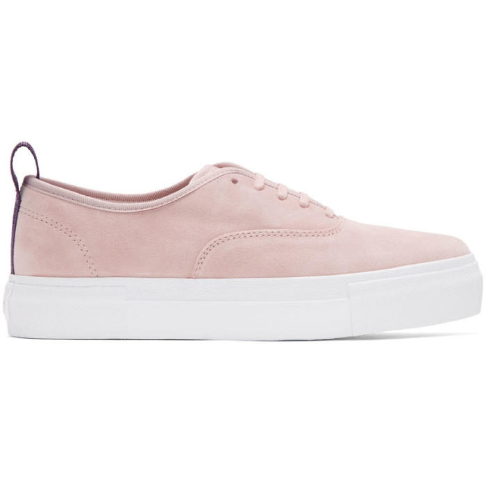 Photo: Eytys Pink Suede Mother Sneakers