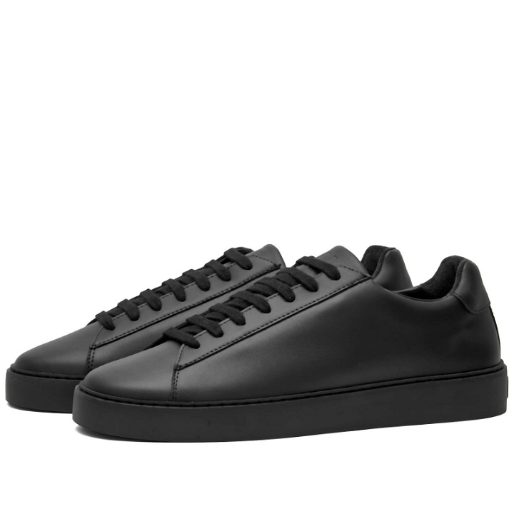 Photo: Norse Projects Men's Court Sneakers in All Black